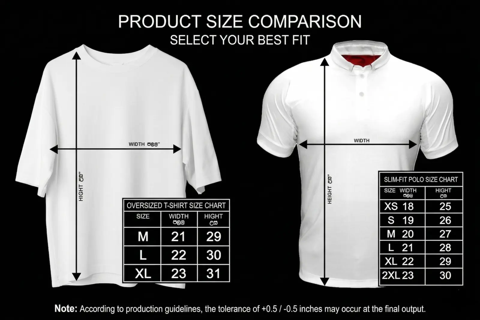Size guide